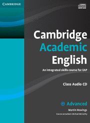 CAMBRIDGE ACADEMIC ENGLISH C1 ADVANCED CLASS AUDIO CD