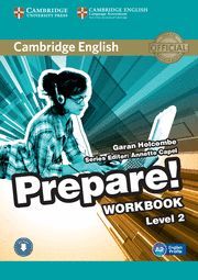 CAMBRIDGE ENGLISH PREPARE! LEVEL 2 WORKBOOK WITH AUDIO