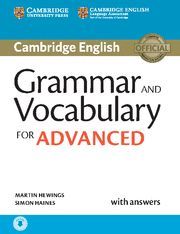 GRAMMAR AND VOCABULARY FOR ADVANCED BOOK WITH ANSWERS AND AUDIO