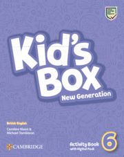 KID'S BOX NEW GENERATION LEVEL 6 ACTIVITY BOOK WITH DIGITAL PACK BRITISH ENGLISH