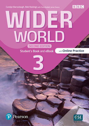 WIDER WORLD 2E 3 STUDENT'S BOOK WITH ONLINE PRACTICE, EBOOK AND APP