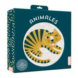 Libro Tela Acordeon;Animales Sua