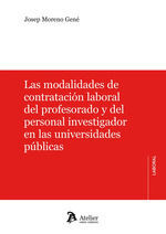 LAS MODALIDADES DE CONTRATACION LABORAL DEL PROFESORADO Y DEL PERSONAL