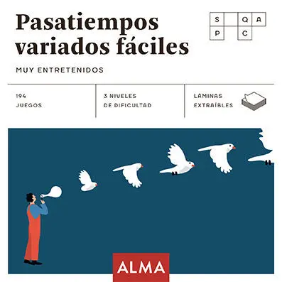 Pasatiempos Variados Fáciles Muy Entretenidos