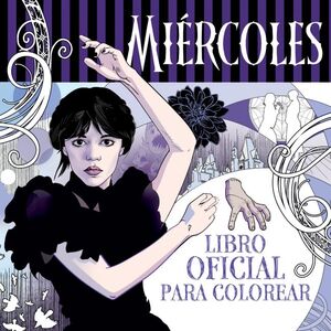 MIÉRCOLES ADDAMS. LIBRO OFICIAL PARA COLOREAR