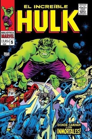 BIBM74 INCREIBLE HULK 5 1967-68