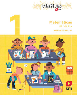 DA. MATEMÁTICAS. 1 PRIMARIA. TRIMESTRES. MATICES