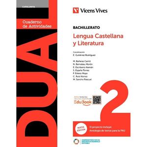 DUAL 2. LENGUA CASTELLANA Y LITERATURA. CATALUNYA. LIBRO CONSULTA Y CUADERNO NUE