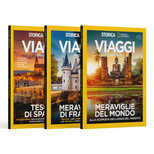 PACK STORICA SPECIALE VIAGGI LUOGHI MERAVIGLIOSI. CONTIENE 3 RIVISTA