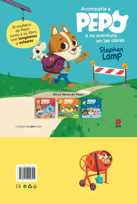 Pepo en la Obra+Peluche