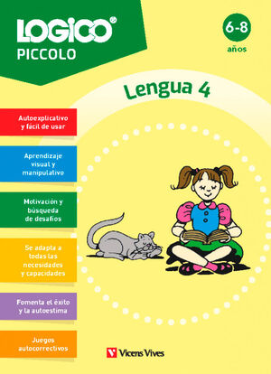 LOGICO PICCOLO. LENGUA 4. (6-8 AÑOS)