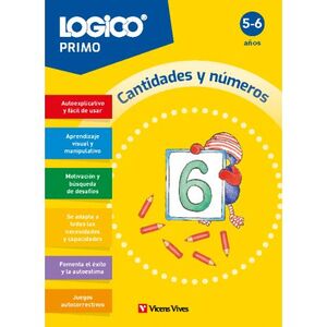 LOGICO PRIMO. CANTIDADES Y NÚMEROS (5-6 AÑOS)