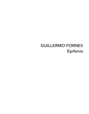 GUILLERMO FORNES. EPIFANÍA.