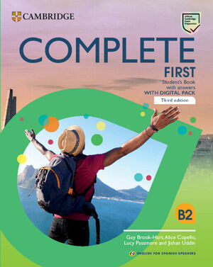 COMPLETE FIRST STUDENTS BOOK WITH ANSWERS ENGLISH FOR SPANISH SPEAKERS