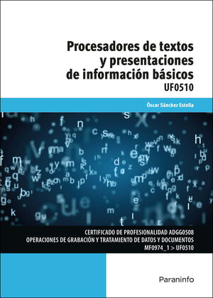 (23).PROCESADORES DE TEXTOS Y PRESENTACIONES INFORMACION