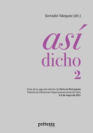 ASÍ DICHO 2