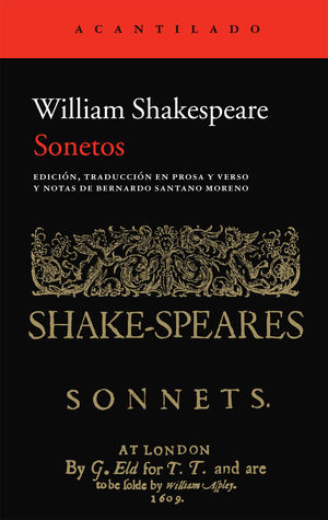 SONETOS SHAKESPEARE