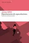 Departamento de Especulaciones