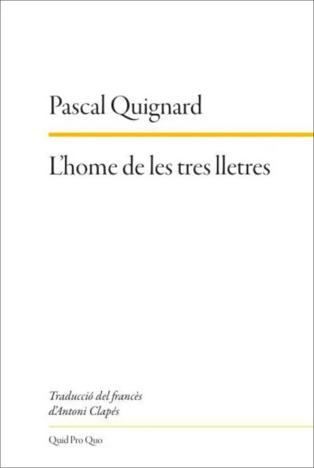 Home de les Tres Lletres, L'