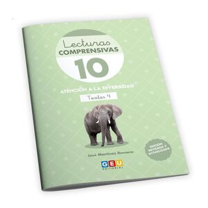 LECTURAS COMPRENSIVAS 10. CUADERNO DE REFUERZO ESCOLAR I 3º DE PRIMARIA I EJERCI