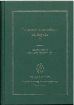 LA POESÍA MACARRÓNICA EN ESPAÑA I