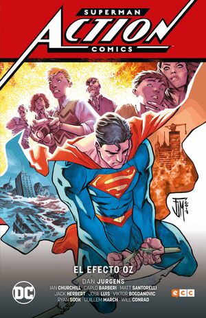 SUPERMAN ACTION COMICS 3 EL EFECTO OZ SU