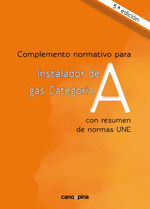 INSTALADOR DE GAS CATEGORIA A 5 EDICION