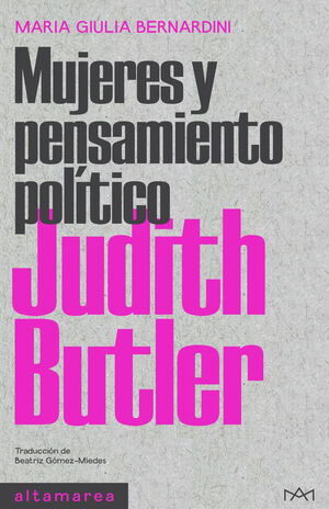 MUJERES Y PENSAMIENTO POLITICO. JUDITH BUTLER