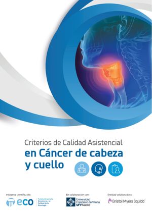 CRITERIOS DE CALIDAD ASISTENCIAL EN CÁNCER DE CABEZA Y CUELLO