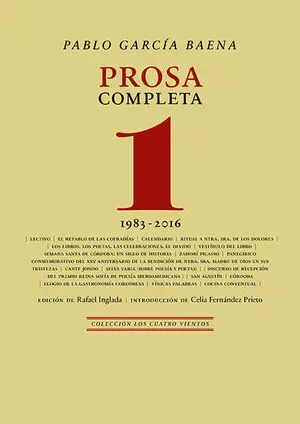 Prosa Completa, 1
