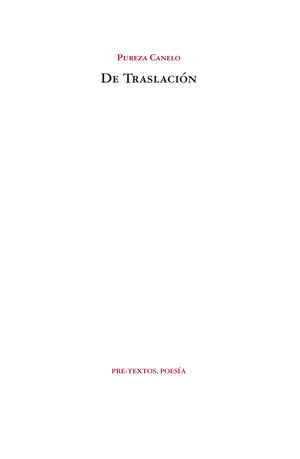 DE TRASLACIÓN