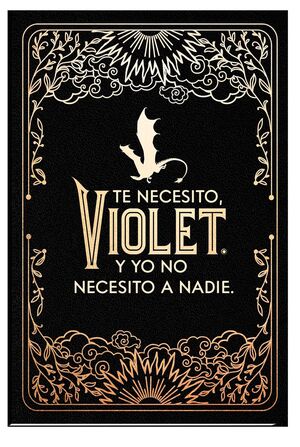 DIARIO OFICIAL DE ALAS DE SANGRE: TE NECESITO, VIOLET.