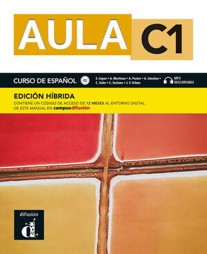 AULA C1. EDICIÓN HIBRIDA. LIBRO DEL ALUMNO