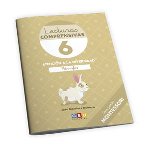 LECTURAS COMPRENSIVAS 6 PAUTA MONTESSORI