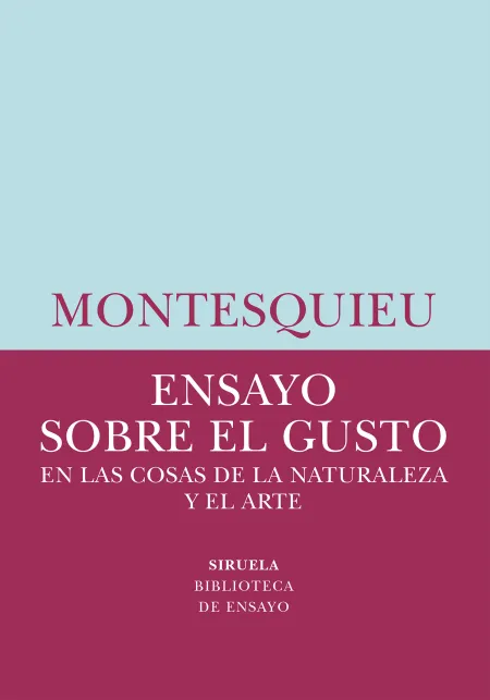 Ensayo Sobre el Gusto
