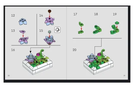 Lego Botanicals - Suculentas
