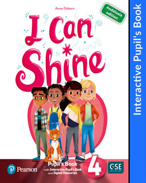 I CAN SHINE ANDALUSIA 4 INTERACTIVE PUPIL´S BOOK AND DIGITAL RESOURCESACCESS COD