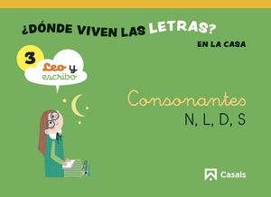 ¿ DONDE VIVEN LAS LETRAS ? NIVEL 3 (N,L,D,S) 2024