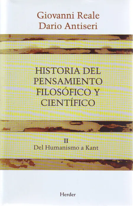Historia del Pensamiento Filosofico y Cientifico Ii