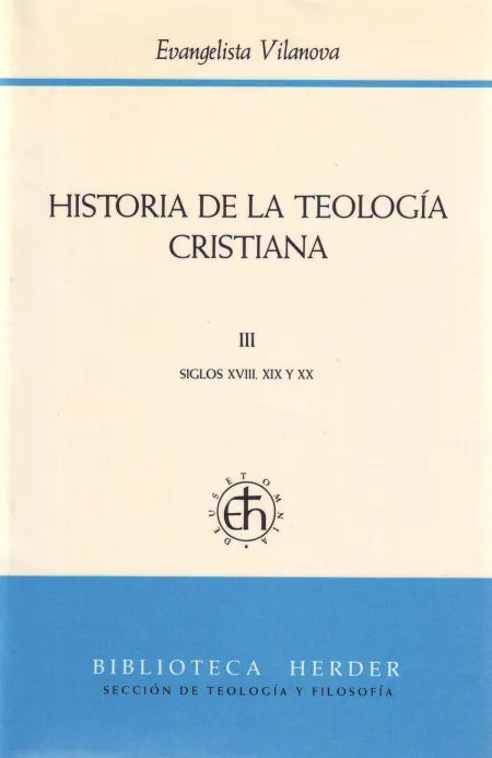 Historia de la Teología Cristiana