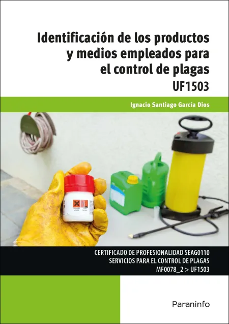 Indentificación Productos y Medios Empleados Control Plagas