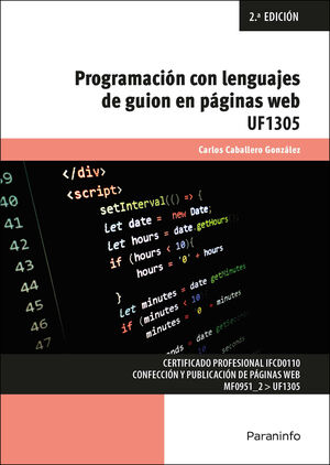 PROGRAMACIÓN CON LENGUAJES DE GUION EN PÁGINAS WEB