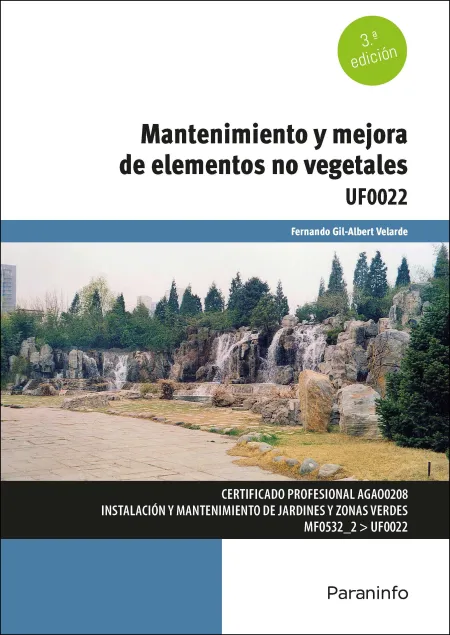 Mantenimiento y Mejora de Elementos no Vegetales