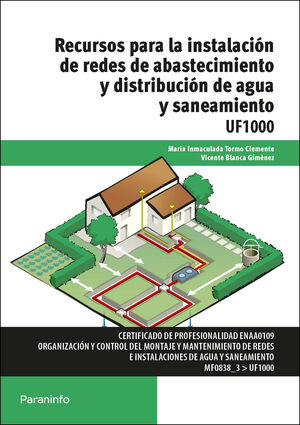 RECURSOS PARA INSTALACIÓN DE REDES ABASTECIMIENTO Y DISTRIBUCIÓN DE AGUA Y SANEA