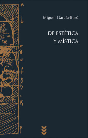 DE ESTÈTICA Y MÍSTICA