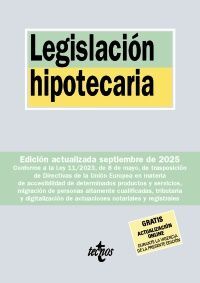 LEGISLACIÓN HIPOTECARIA