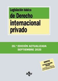 LEGISLACIÓN BÁSICA DE DERECHO INTERNACIONAL PRIVADO