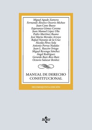 MANUAL DE DERECHO CONSTITUCIONAL