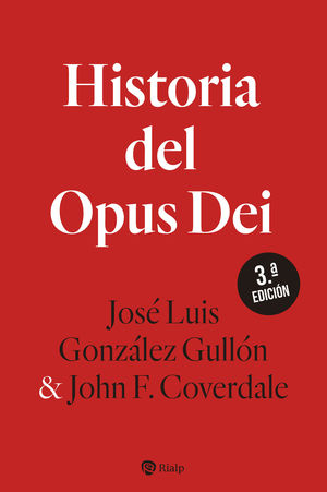 HISTORIA DEL OPUS DEI (RÚSTICA)