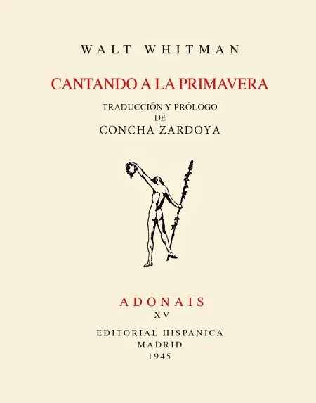 Cantando a la Primavera (Facsímil)
